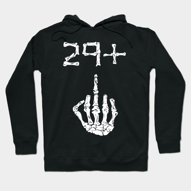 29+ Middle Finger Birthday Party Bday Hoodie by Shirtbubble